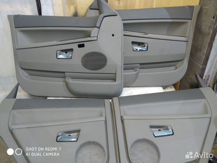 Дверные карты Jeep Grand Cherokee wk