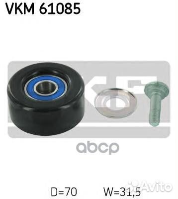 VKM61085 ролик натяжной Toyota Avensis 2.0-2.4