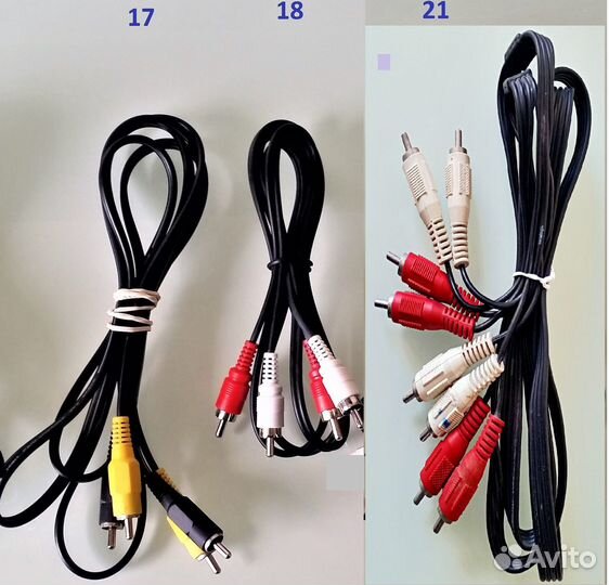 Кабели hdmi RCA тюльпан Jack minidin-4 F C13-14