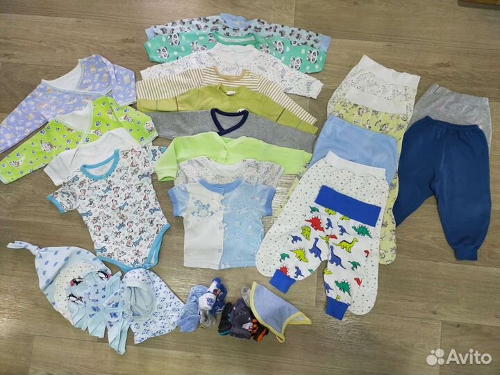 Пакет вещей для малыша 62-68 см