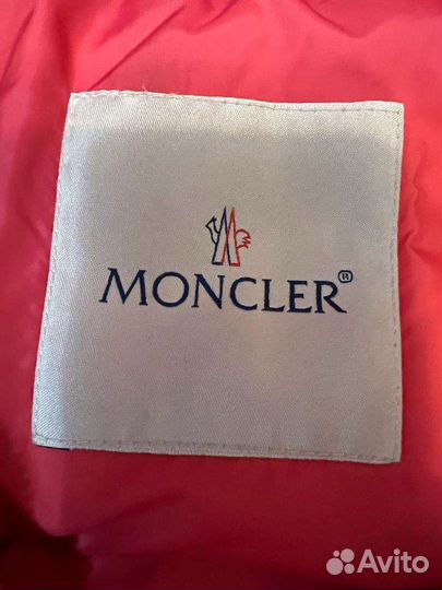 Пуховик moncler детский