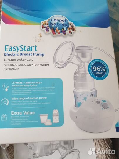 Молокоотсос электрический canpol