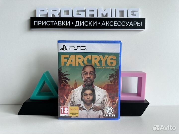 Новый Far Cry 6 диск для Sony PS5