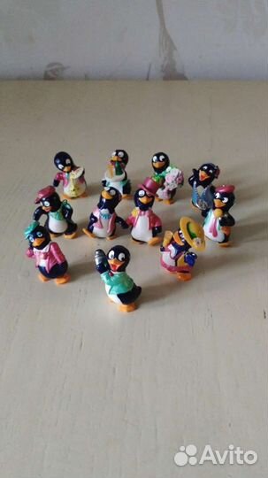 Игрушки из киндер сюрприза, серии 90-х годов