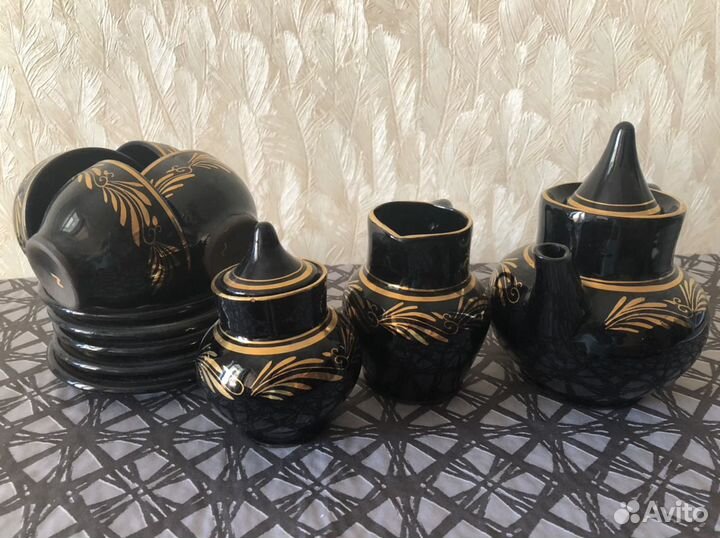 Кофейный фарфоровый сервиз