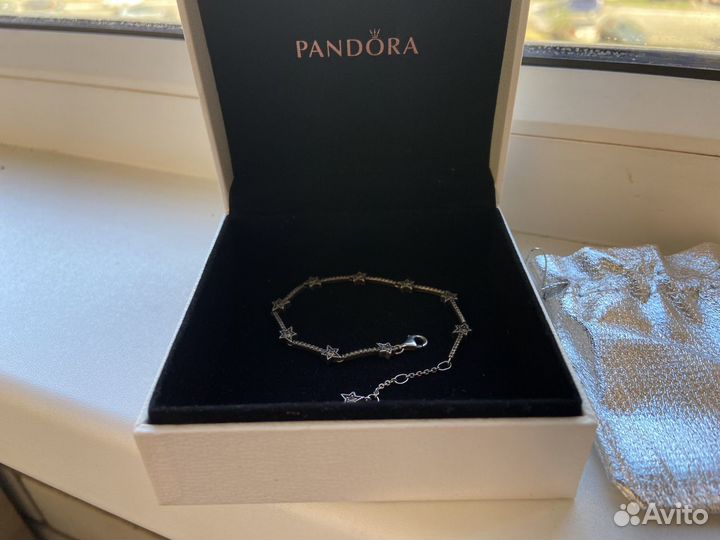 Браслет из серебра Pandora Созвездие 925 проба