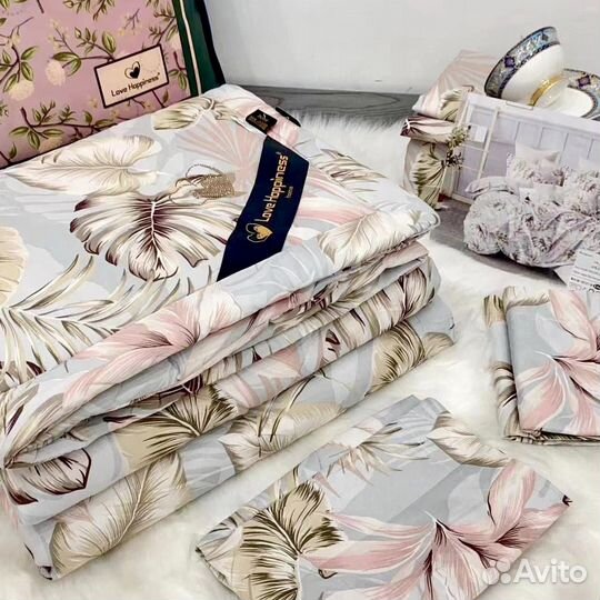 Набор постельного с готовым одеялом VS