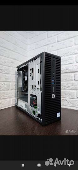 HP prodesk 400 G3 Core I3 6Th/Озу 8гб/SSD+HDD