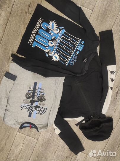 Одежда пакетом мальчику 128+