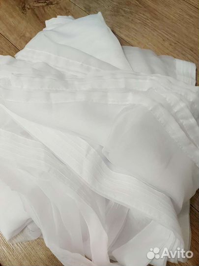 Тюль занавеска ш. 6 м (высота разная)