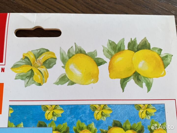 Декоративные наклейки Розы, Лимоны
