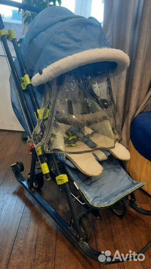 Санки коляска ника 7 3