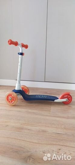 Самокат детский сине-красный b1 500 v2 oxelo