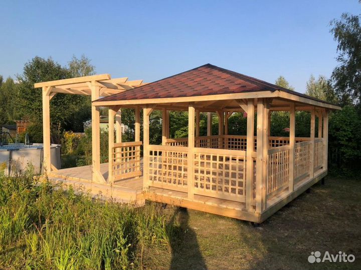 Беседка для дачи