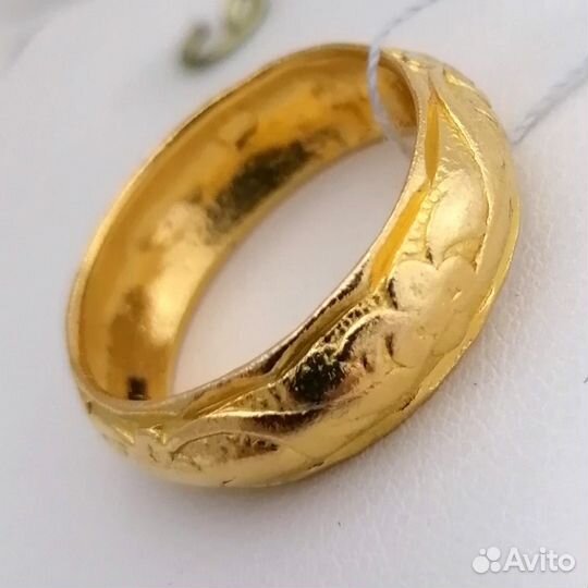 Кольцо / размер 17,5 / 4,75г / золото 958