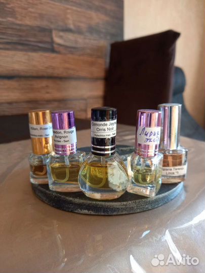 Оригинальные отливанты селективной парфюмерии
