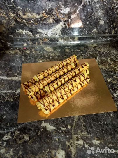 Вафельные трубочки