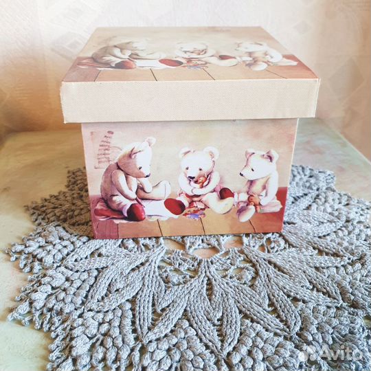 Подарочная коробка Медведи