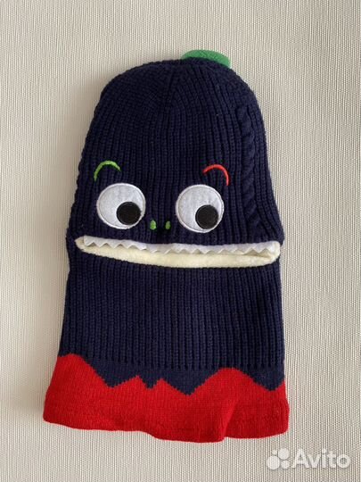 Новая детская шапка шарф балаклава шлем