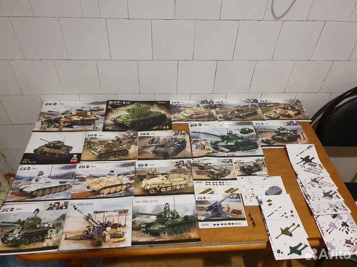 Lego фигурки,танки,пушки,армия,техника