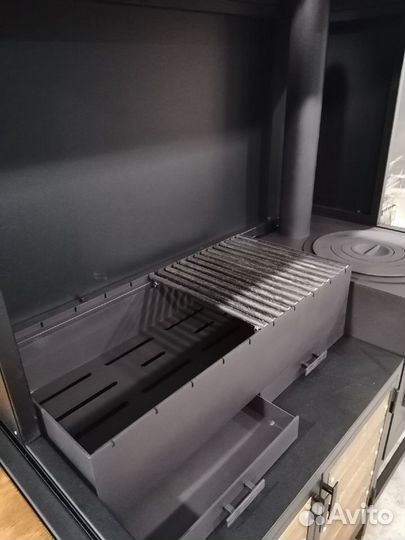 Мангал отдельно стоящий, мангальная зона