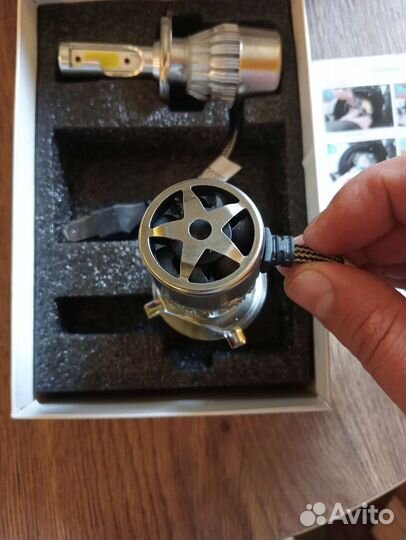 LED лампочки h4 36W/3800LM