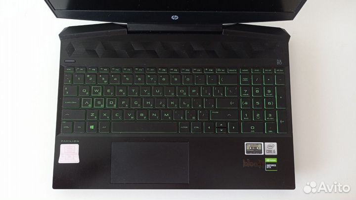 Игровой ноутбук hp pavilion gaming 15