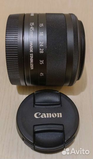 Объектив canon ef-m 15-45