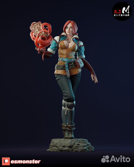 Фигурка из The Witcher, Трисс Меригольд + nsfw18+