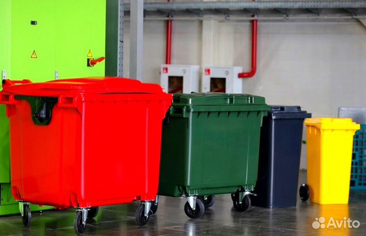 Пластиковый контейнер 1100л. Арт. 58554