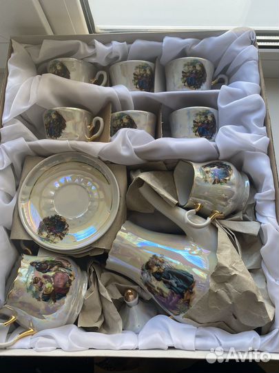 Кофейный сервиз новый