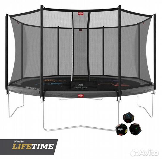 Батут Berg Favorit Regular 430 Grey Levels