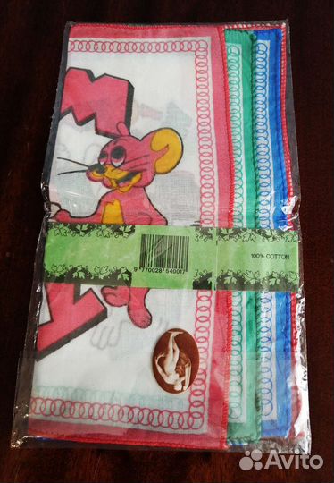 Носовые платочки Китай времен СССР новые