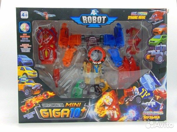Робот трансформер giga 10
