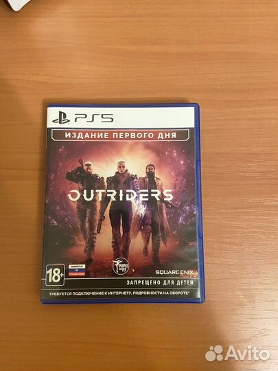 Игра для приставок ps5 Outriders