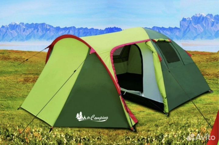 Туристическая палатка 2х местная ART1504-2