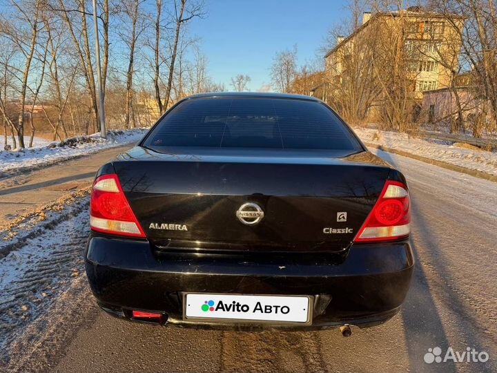 Nissan Almera Classic 1.6 AT, 2007, 178 000 км