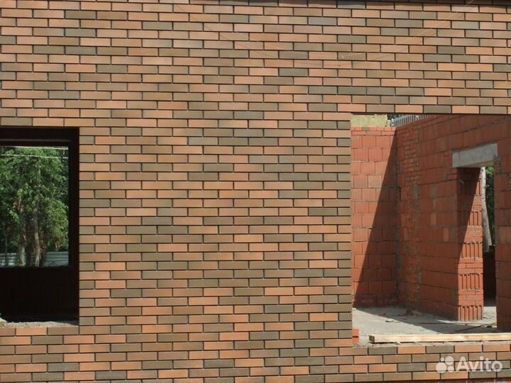 Лицевой кирпич баварская кладка