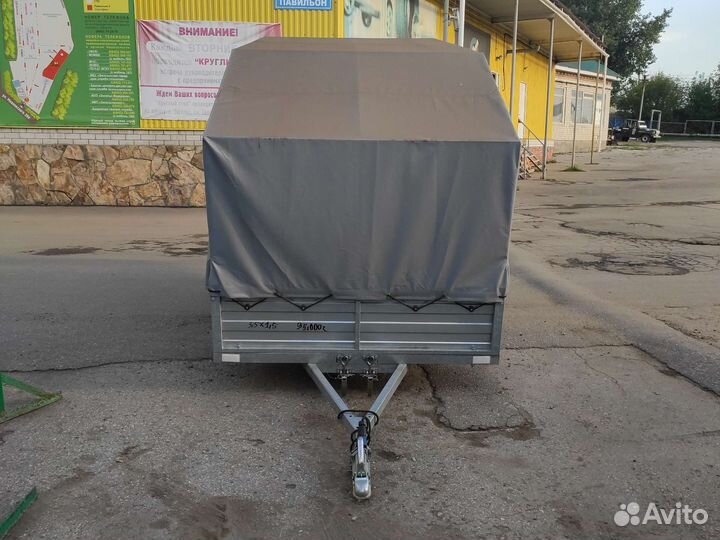 Прицеп для снегохода с оцинкованной рамой 3500