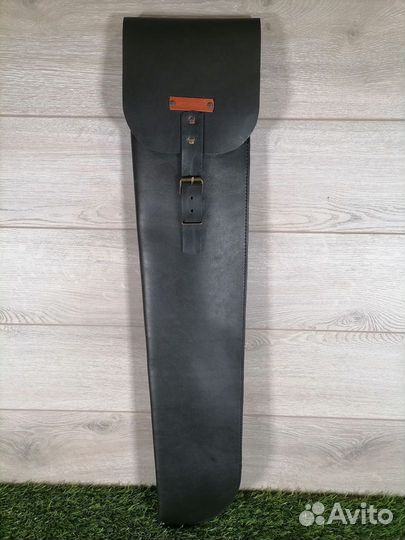 Лошади (Объемная рукоять) в чехле кожаный - 2