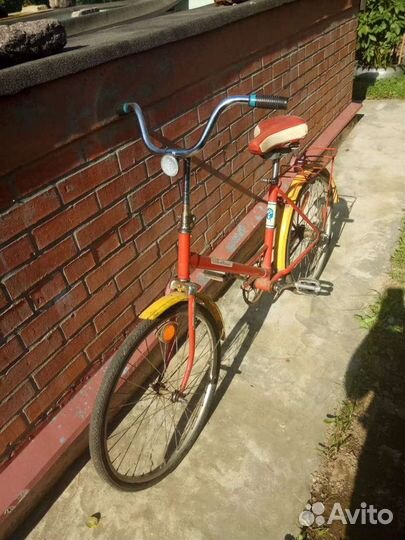 Велосипед салют ссср, на ходу