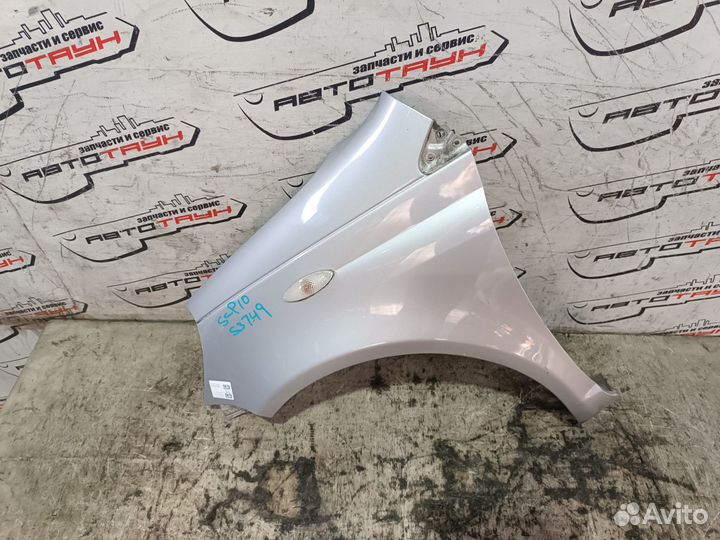Крыло toyota vitz yaris NCP10 NCP13 NCP15 SCP10 SCP13 5381252010 переднее левое серебро, 199 S3749