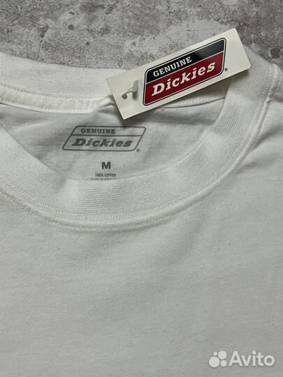 Футболка dickies белая оригинал винтаж casuals sk8