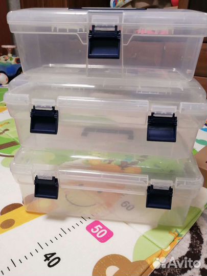 Набор контейнеров для хранения, 3 шт