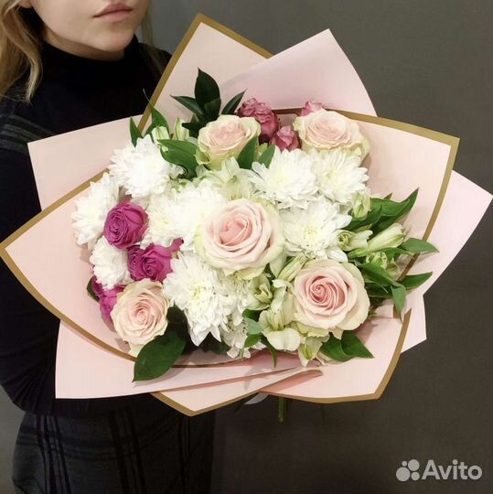 Живые цветы букеты. Доставка