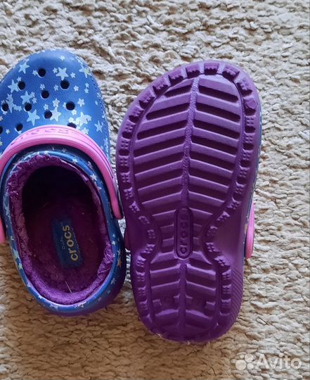 Сандалии crocs для девочки С8, С9,С10