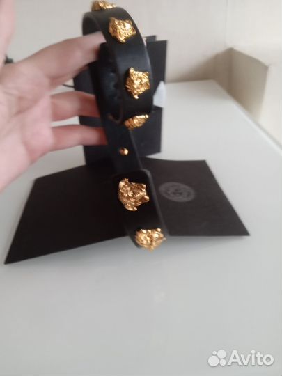 Чокер кожаный Versace оригинал