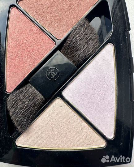 Chanel пудра румяна хайлайтер