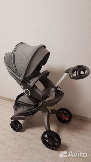Коляска 2 в 1 stokke xplory v5 grey