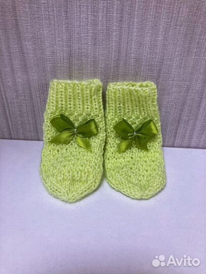 Носочки для новорожденного